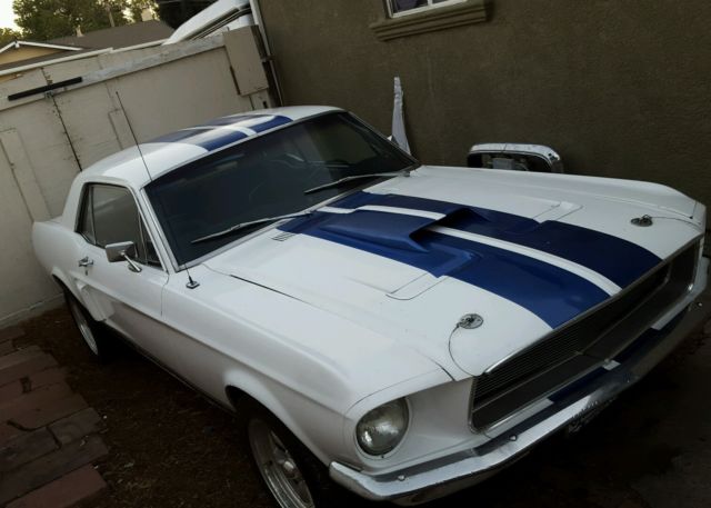 1967 Red Ford Mustang Coupe