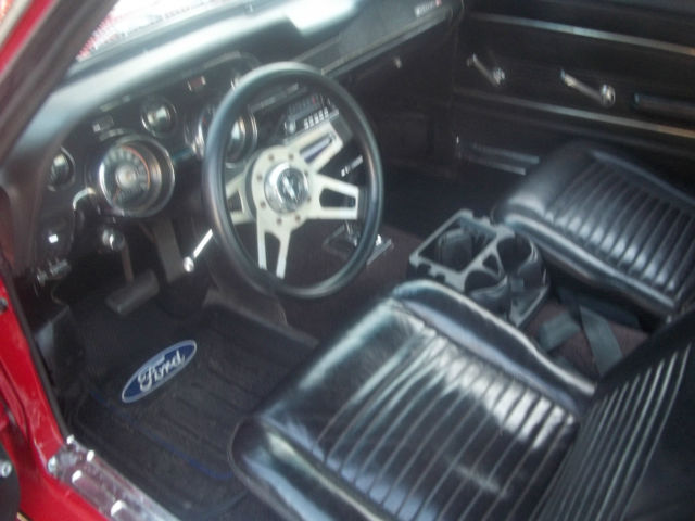 1967 Red Ford Mustang 2 DOOR