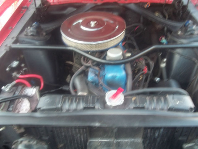 1967 Red Ford Mustang 2 DOOR
