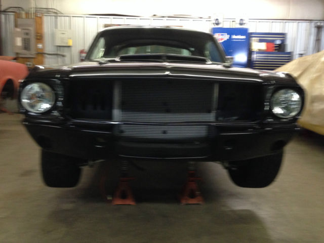 1967 Black Ford Mustang
