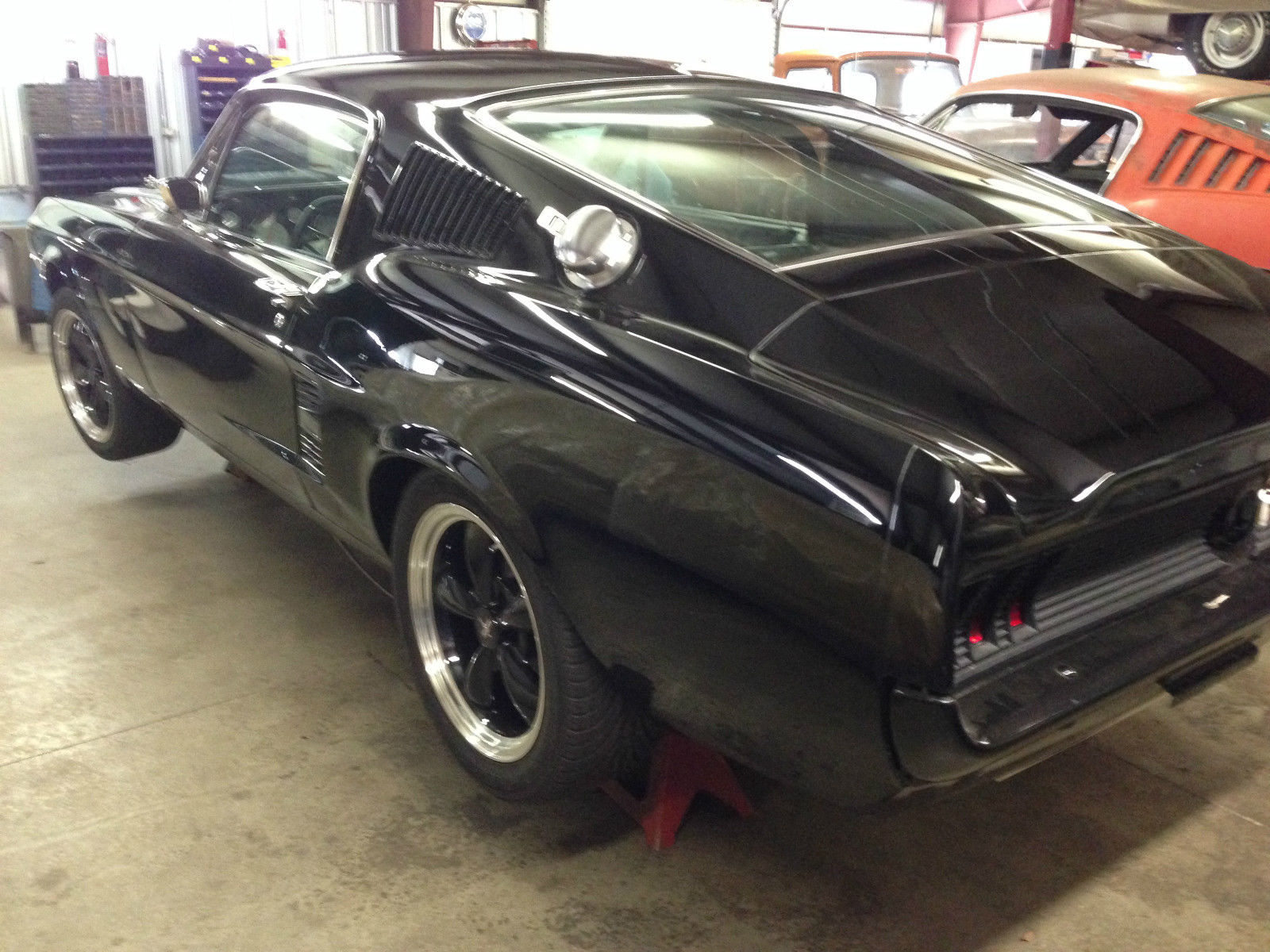 1967 Black Ford Mustang