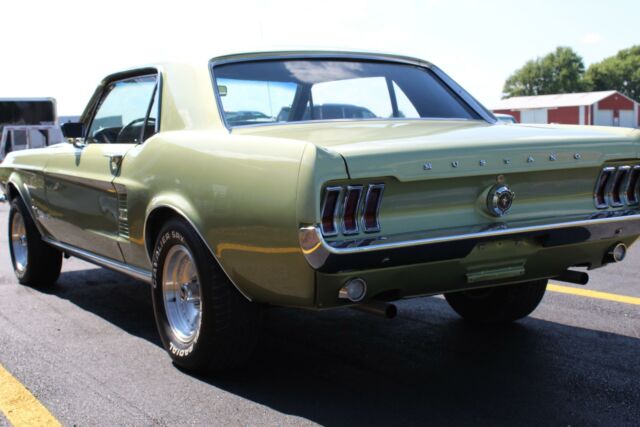 1967 Green Ford Mustang 2 Door