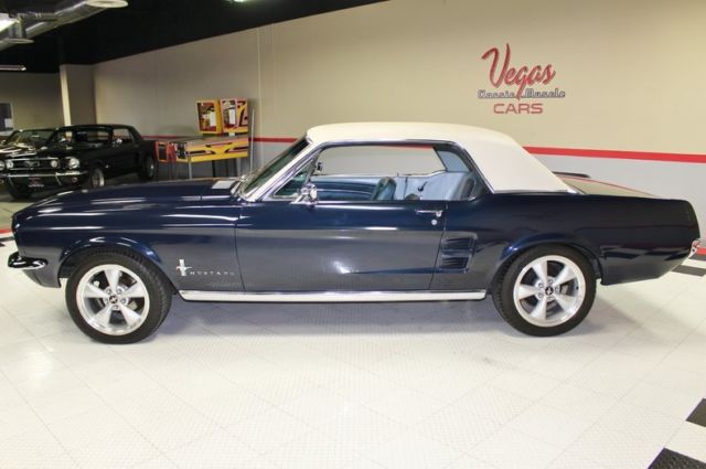 1967 Blue Ford Mustang Coupe