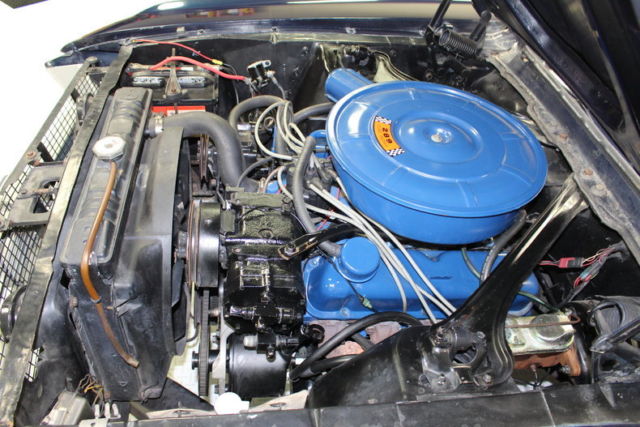 1967 Blue Ford Mustang Coupe