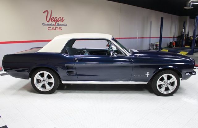1967 Blue Ford Mustang Coupe