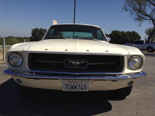 1967 Black Ford Mustang Coupe