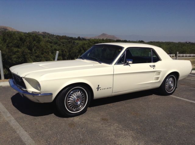 1967 Black Ford Mustang Coupe