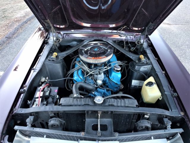 1967 Burgundy Ford Mustang Coupe