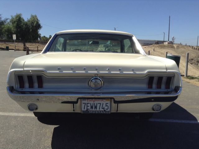 1967 Black Ford Mustang Coupe
