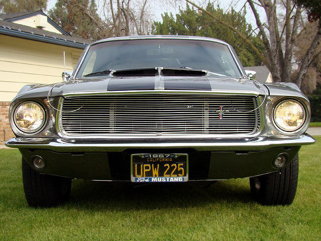 1967 Gray Ford Mustang Coupe
