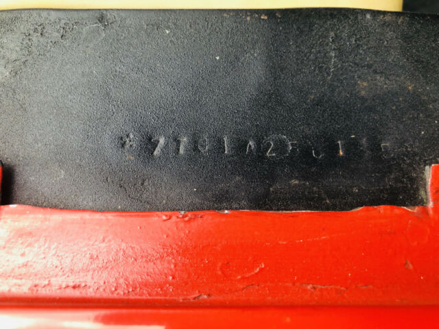 1967 Red Ford Mustang --