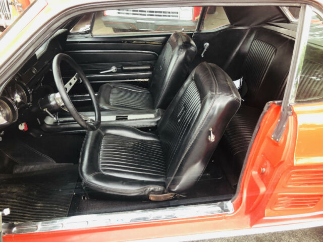 1967 Red Ford Mustang --