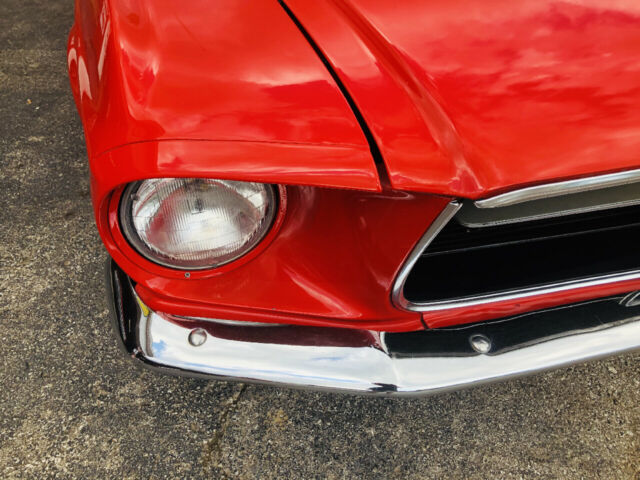 1967 Red Ford Mustang --