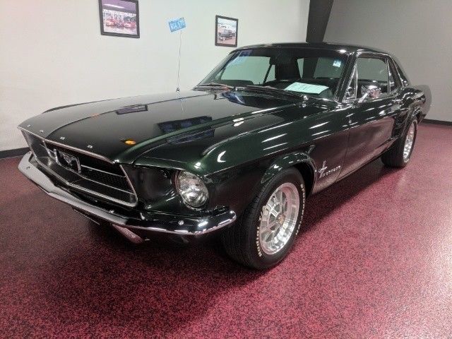 1967 Green Ford Mustang Coupe