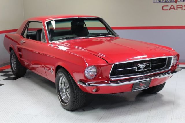 1967 Red Ford Mustang Coupe