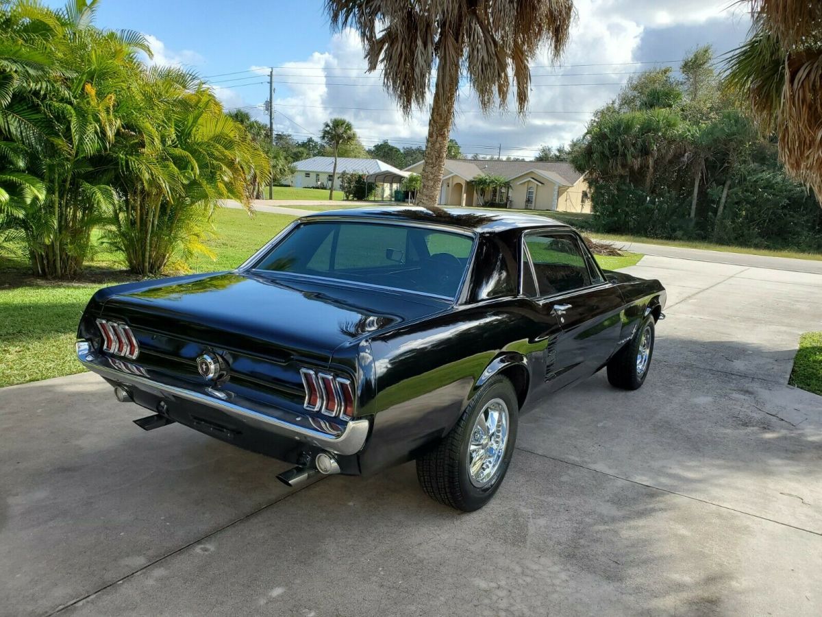 1967 Black Ford Mustang Coupe