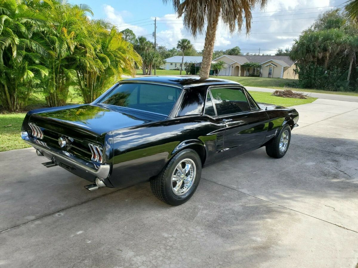 1967 Black Ford Mustang Coupe