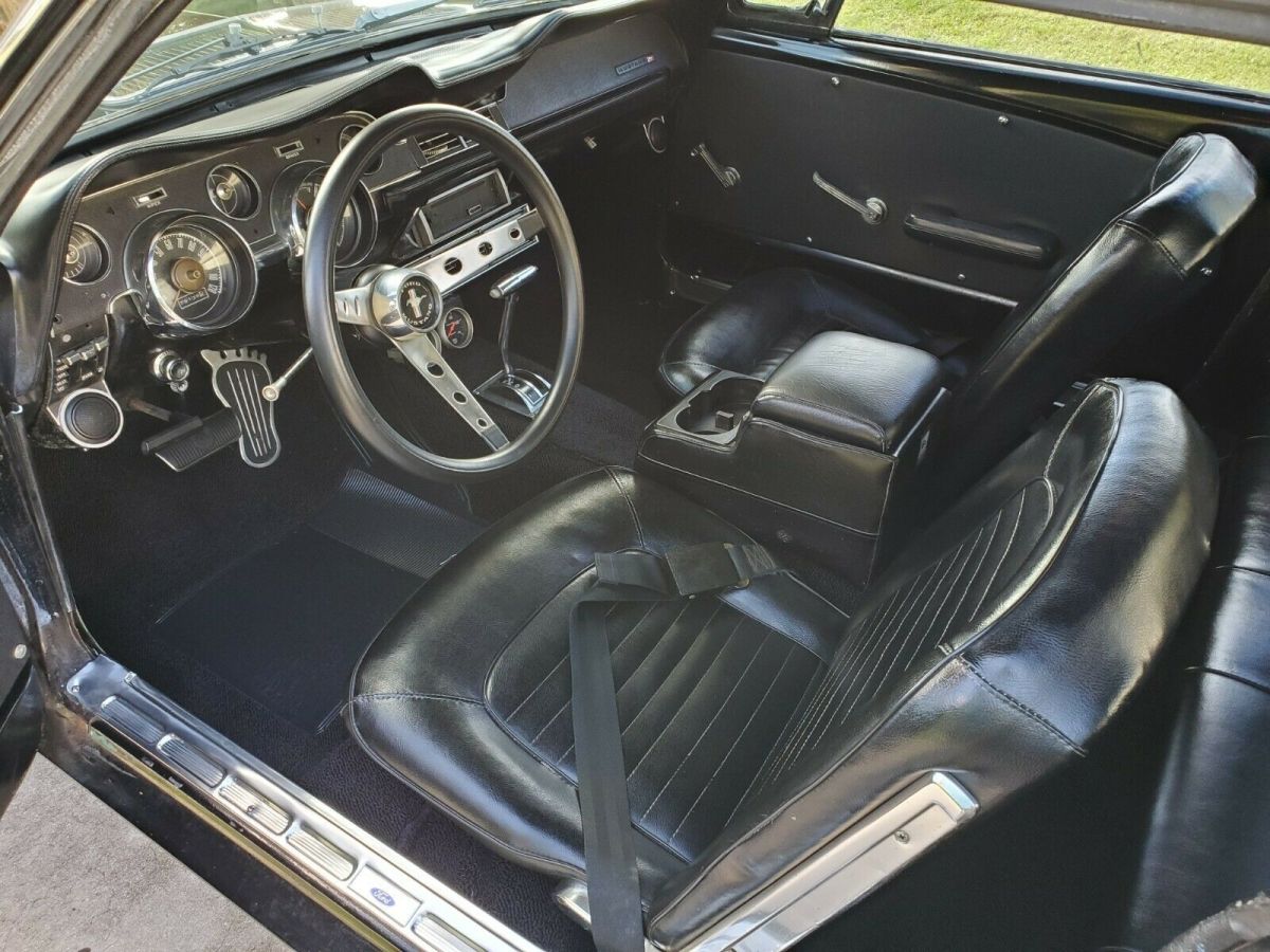 1967 Black Ford Mustang Coupe