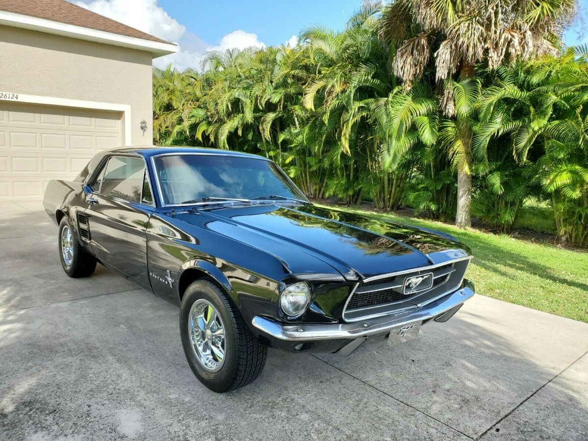 1967 Black Ford Mustang Coupe
