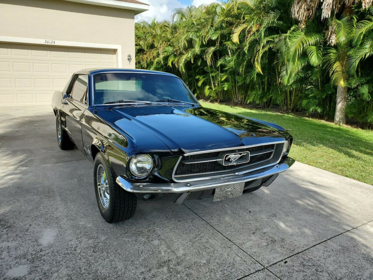 1967 Black Ford Mustang Coupe