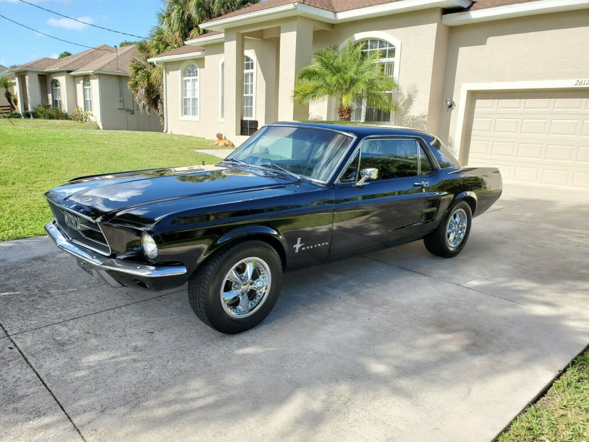1967 Black Ford Mustang Coupe
