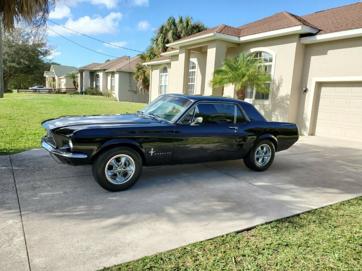 1967 Black Ford Mustang Coupe