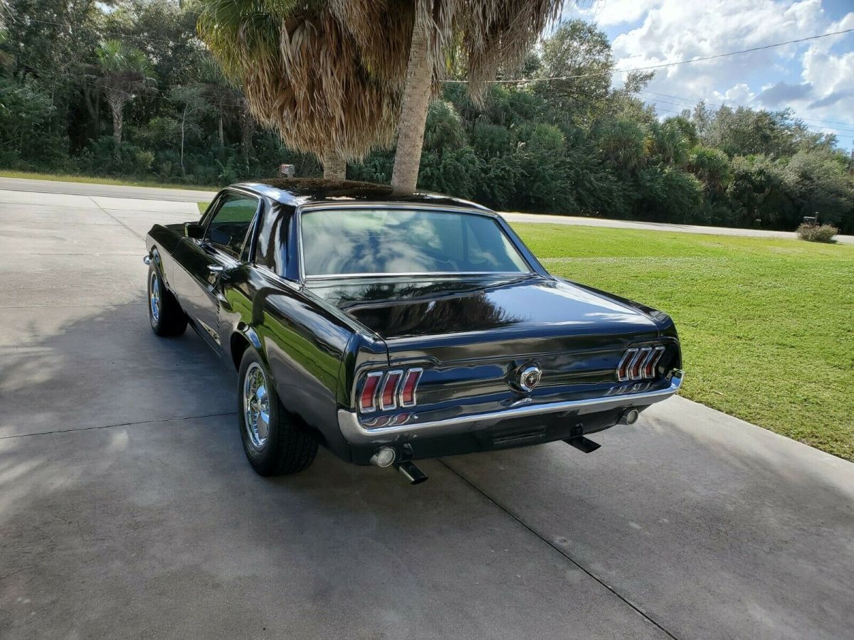 1967 Black Ford Mustang Coupe