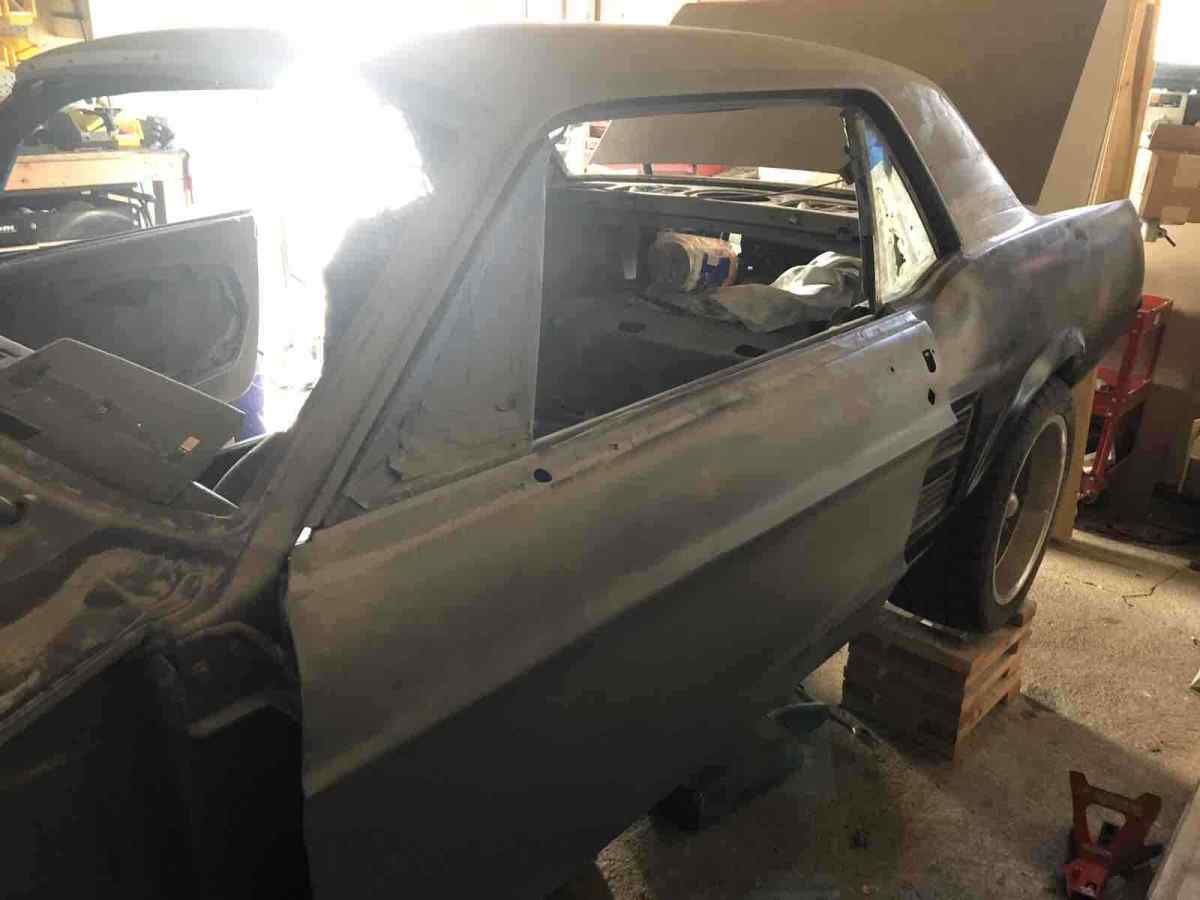 1967 Grey Ford Mustang Coupe