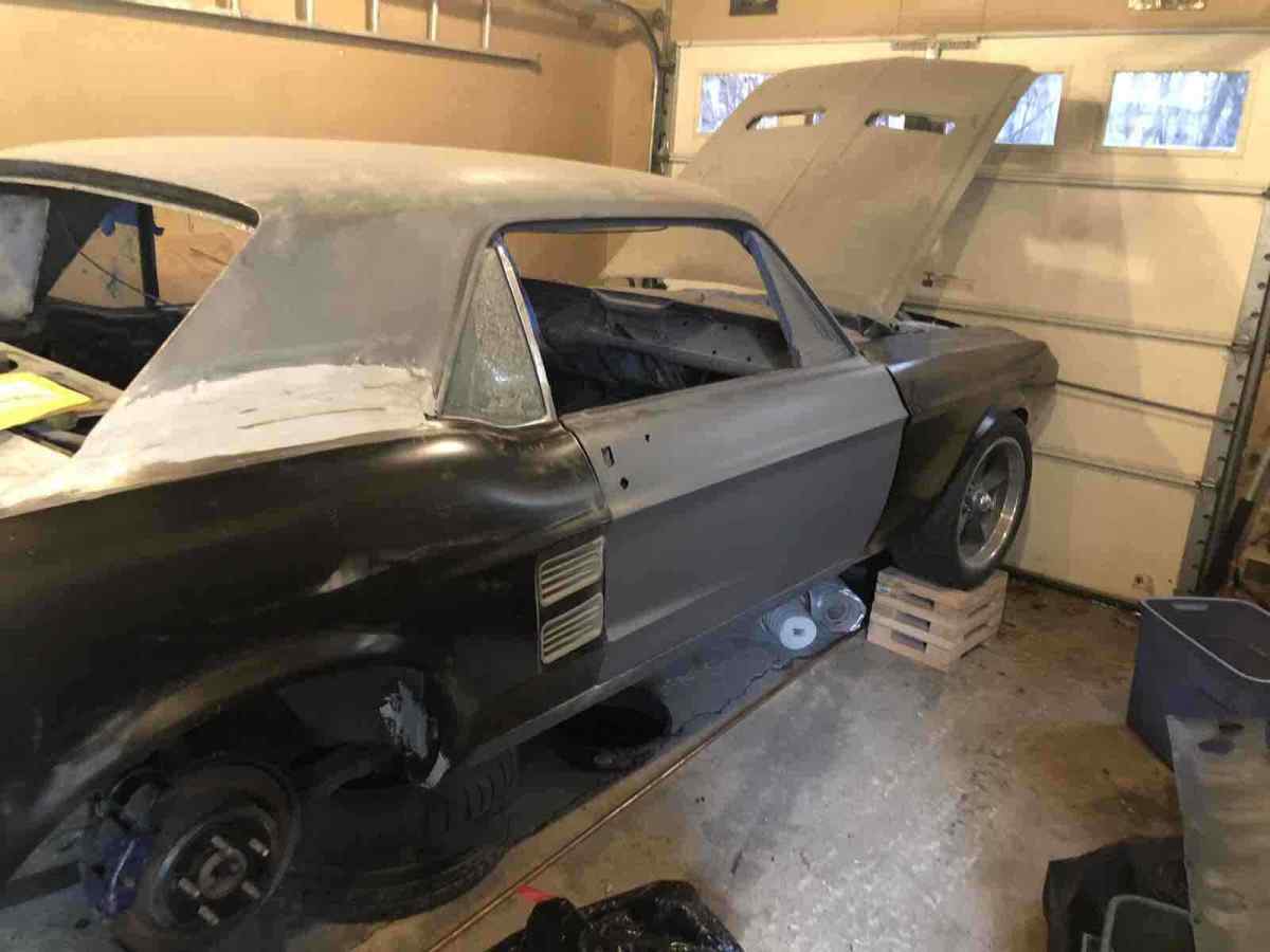 1967 Grey Ford Mustang Coupe
