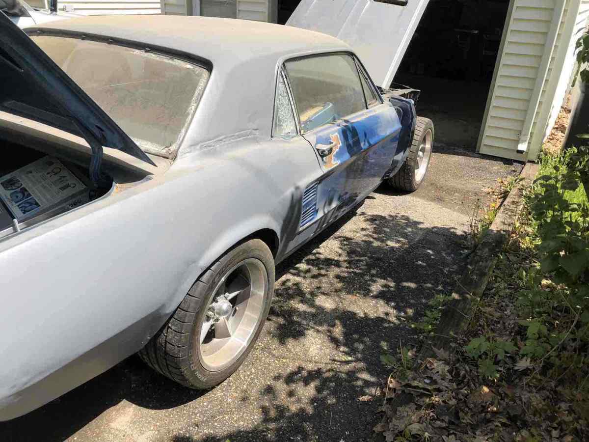 1967 Grey Ford Mustang Coupe