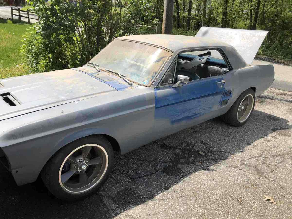 1967 Grey Ford Mustang Coupe