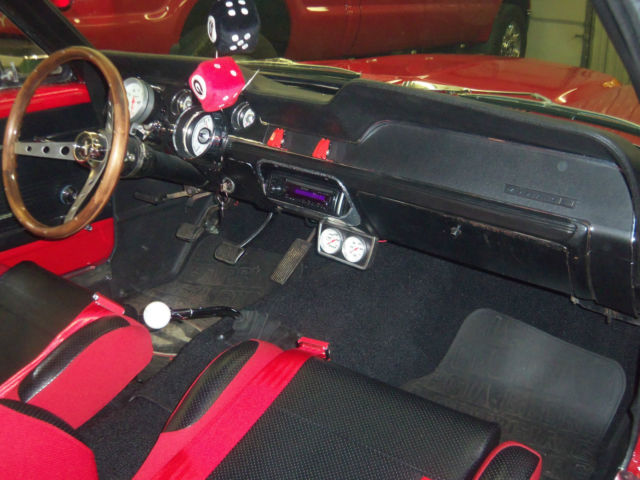 1967 Red Ford Mustang U/K