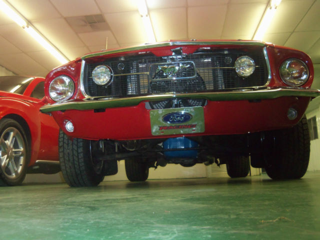 1967 Red Ford Mustang U/K