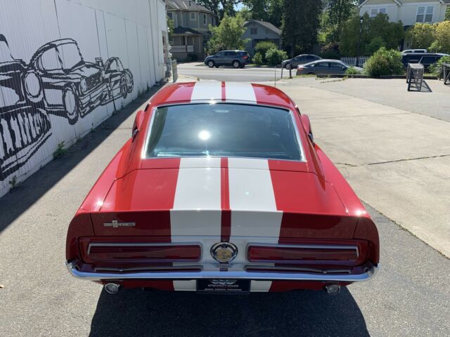 1967 Red Ford Mustang Fastback