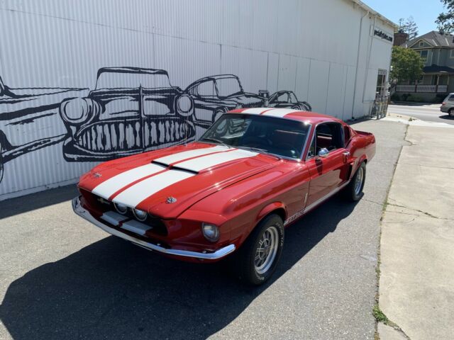 1967 Red Ford Mustang Fastback