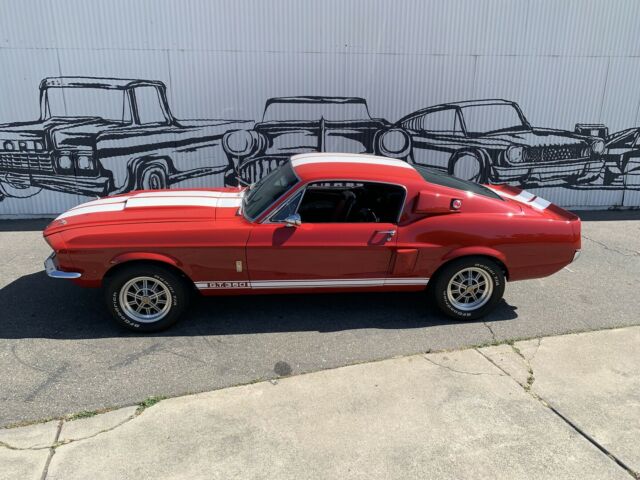 1967 Red Ford Mustang Fastback