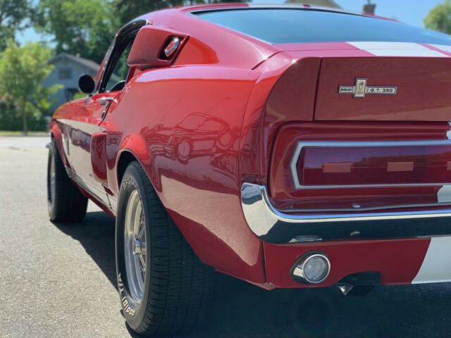 1967 Red Ford Mustang Fastback