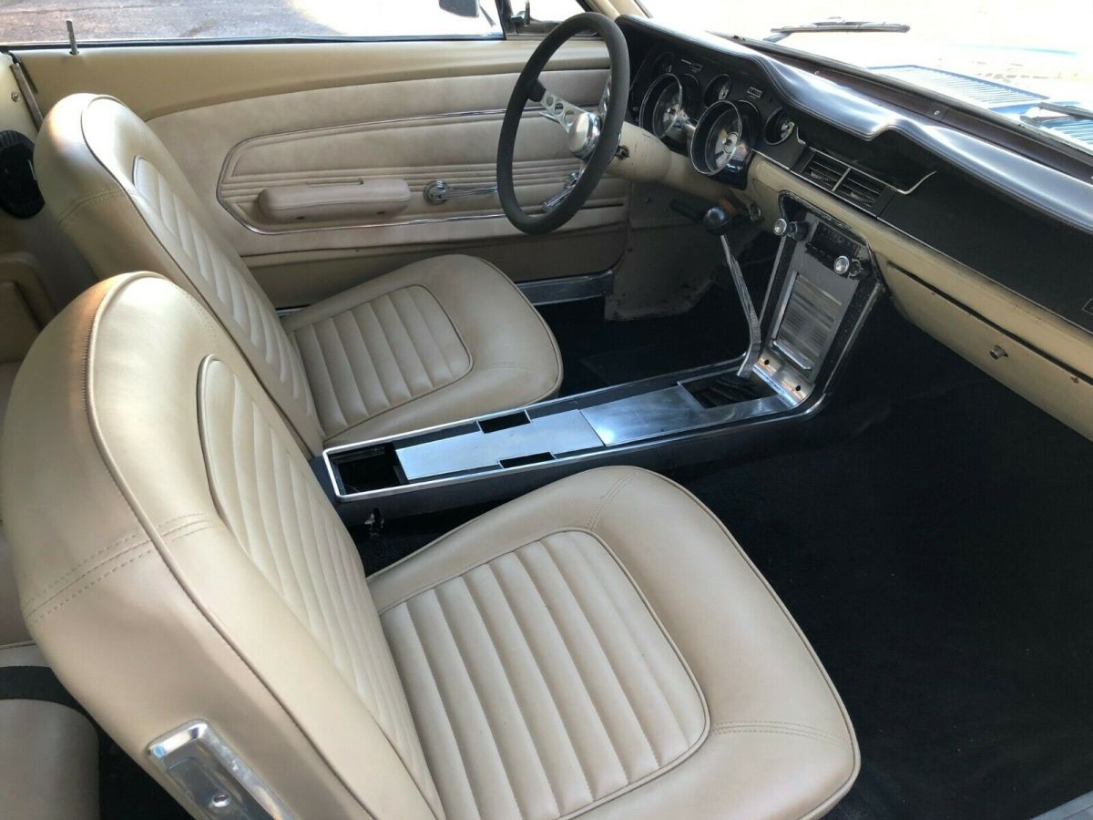 1967 Blue Ford Mustang Fastback