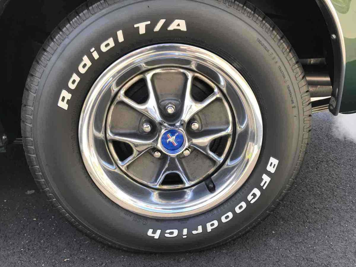 1967 Green Ford Mustang Convertible