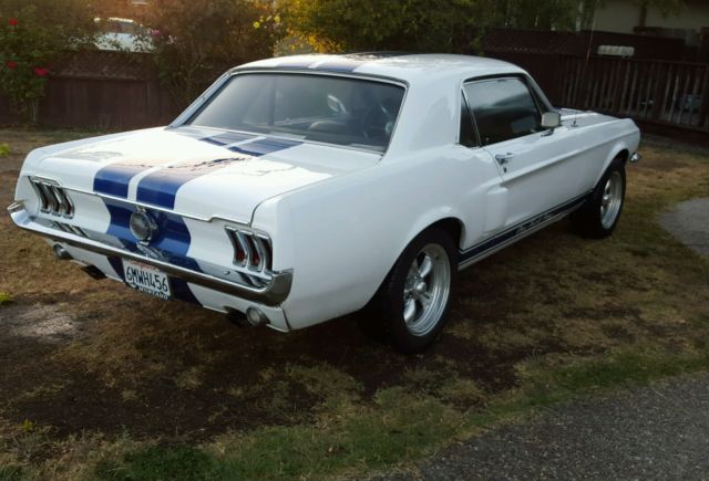 1967 Red Ford Mustang Coupe