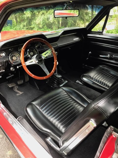 1967 Red Ford Mustang Coupe