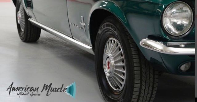 1967 Green Ford Mustang Coupe