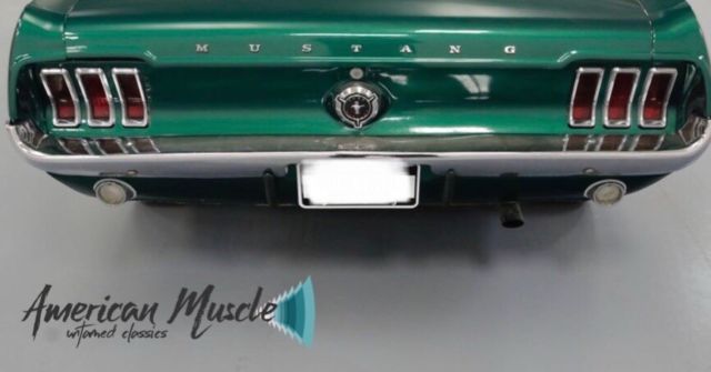 1967 Green Ford Mustang Coupe