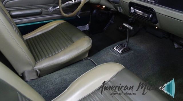 1967 Green Ford Mustang Coupe