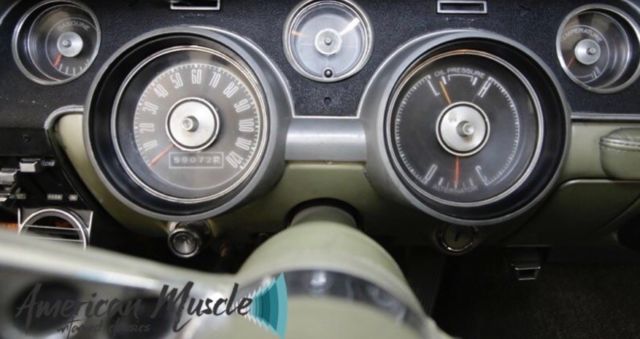 1967 Green Ford Mustang Coupe