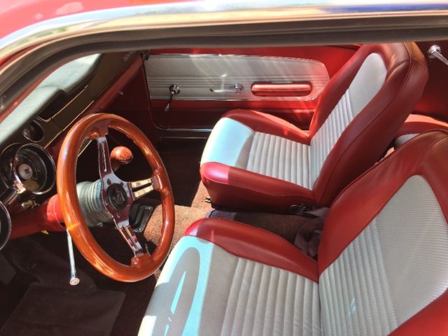 1967 Red Ford Mustang Coupe
