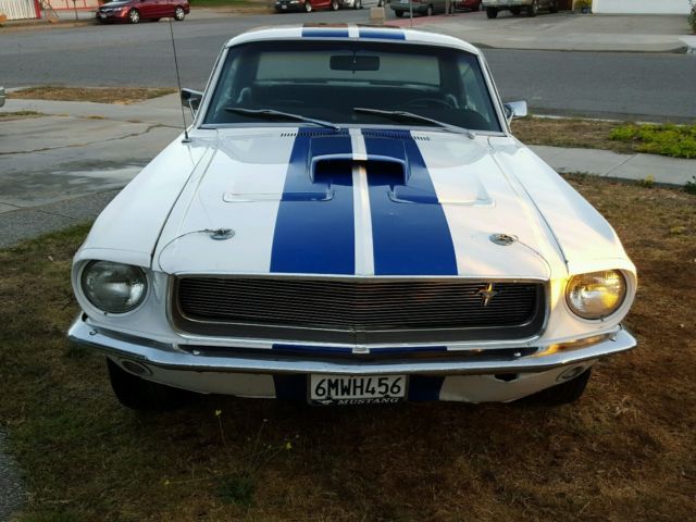 1967 Red Ford Mustang Coupe