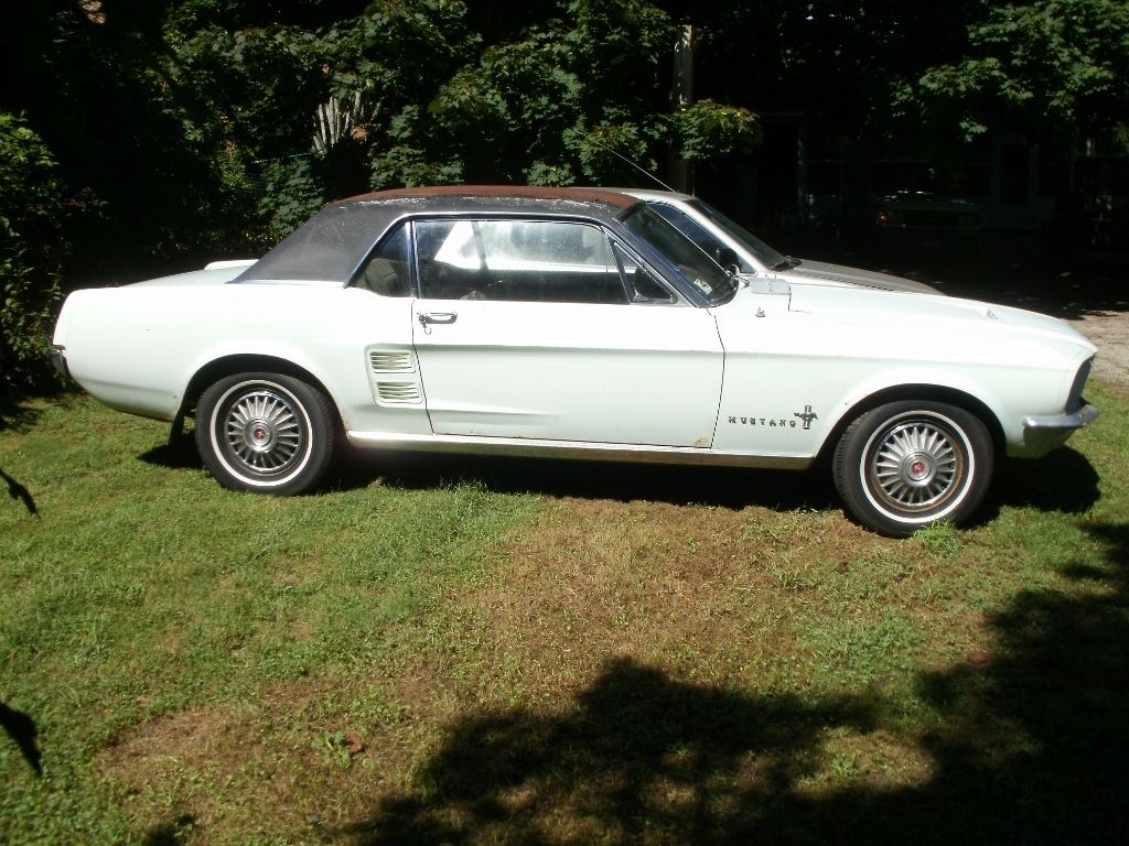 1967 Green Ford Mustang Coupe