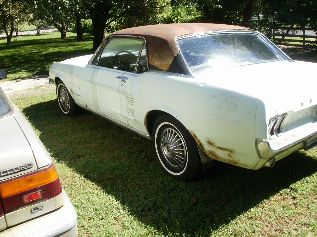1967 Green Ford Mustang Coupe