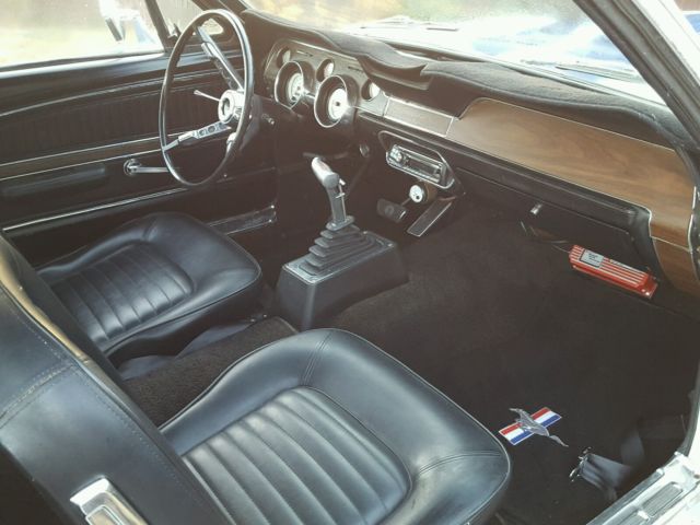 1967 Red Ford Mustang Coupe